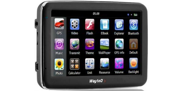 Navigáció WayteQ X985BT 8GB GPS